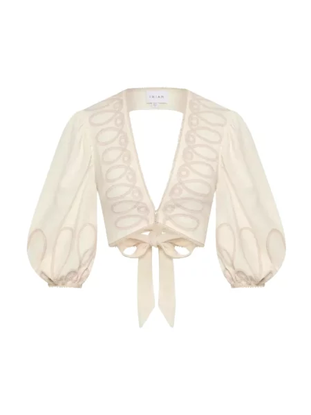 Bluzka Ixiah wiązana biała