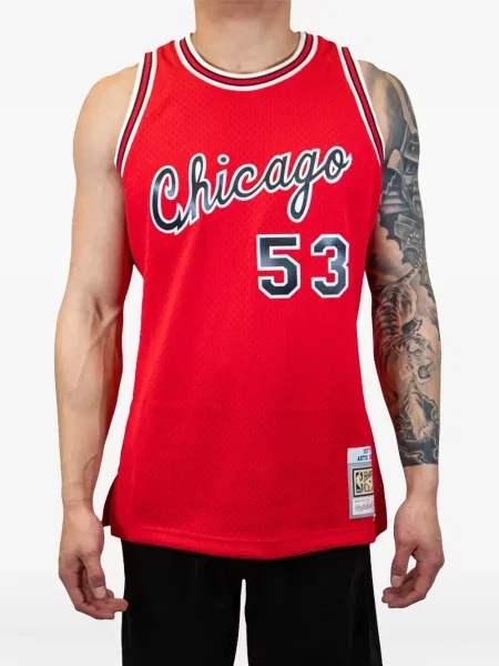 Košile Mitchell & Ness jersey červená
