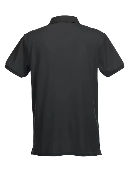 Clique Stretch Premium Polo wysoka elastyczność – black czarna