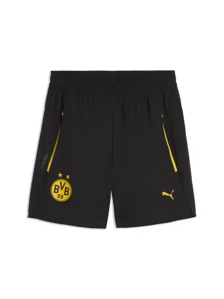 MÄ™skie szorty Borussia Dortmund PUMATECH o luÅºnym kroju z tkaniny Akcesoria S czarny