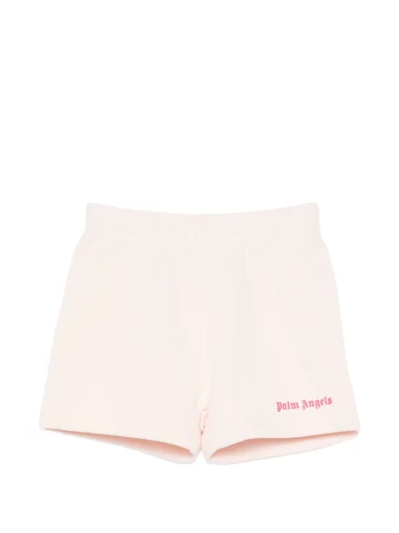 Szorty dziecięce Palm Angels różowe