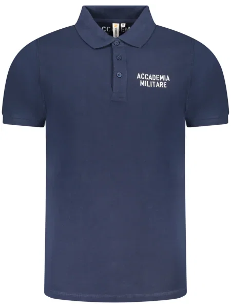 Polo Accademia Militare cu mâneci scurte albastru