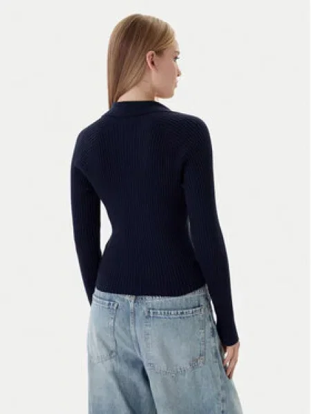 Tommy Jeans Pulover Mornarsko modra