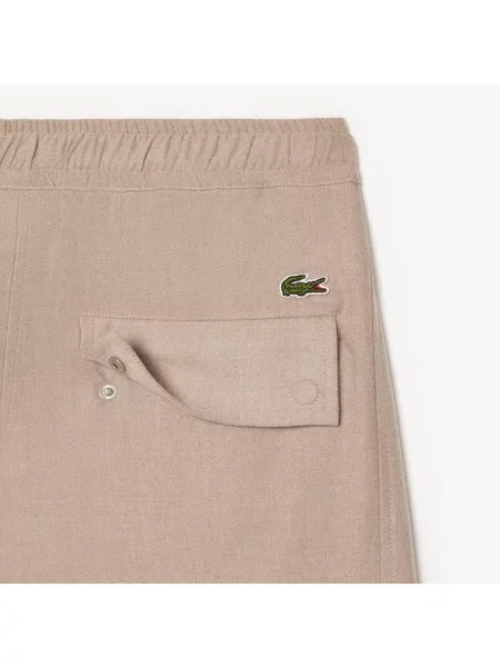 Lacoste Wide Fit Spodnie beżowe