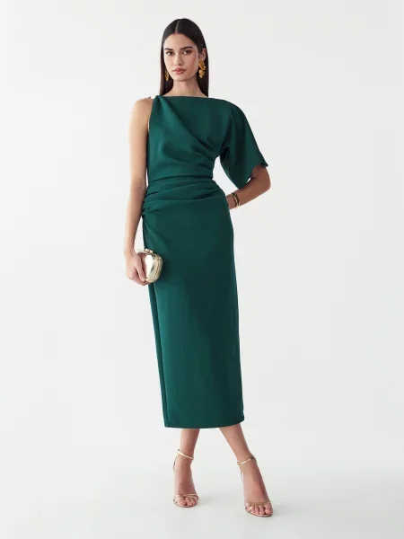 BWLDR Rochie de cocktail MISTY' verde
