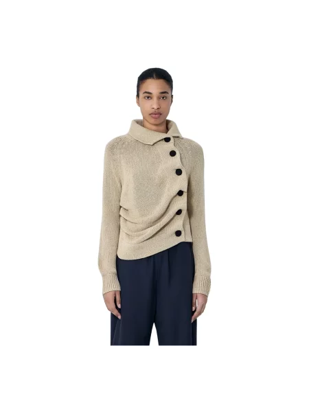 Sweter Khaite beżowy