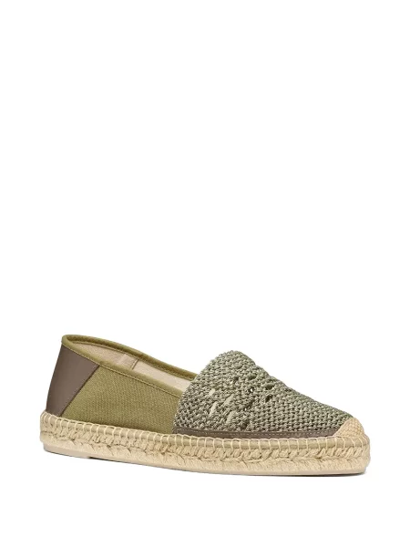 Espadrile Geox din canvas verde