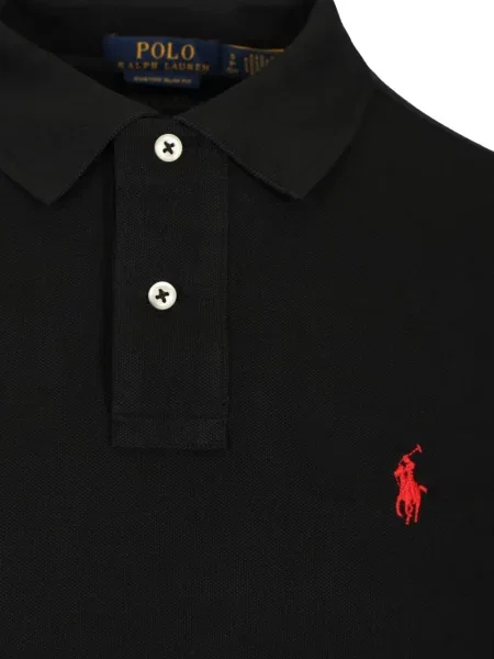 Карирана риза Polo Ralph Lauren кепър с автограф кафяво