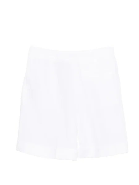 Pantaloni scurți Eleventy de in alb