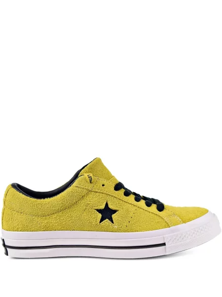 Kožené retro tenisky Converse Chuck Taylor All Star s výšivkou černé