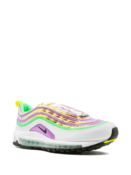 Ochelari de soare Nike cu șireturi din dantelă cu autograf verde