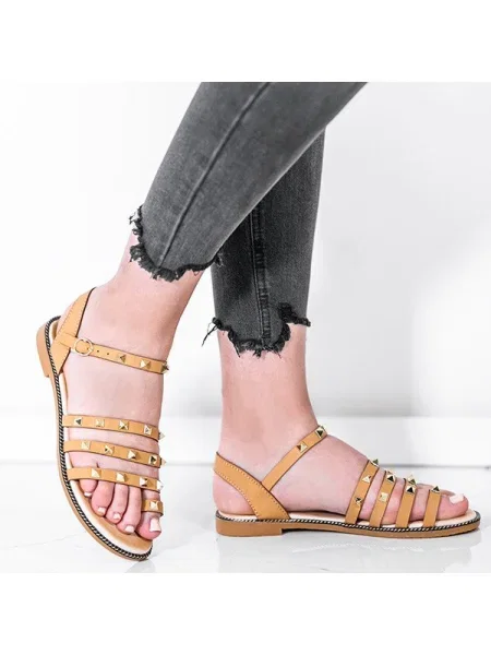 Sandale Resti cu tepi bej