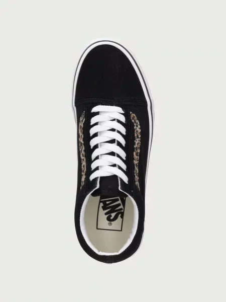 Vans Old Skool ниски кецове за деца черно