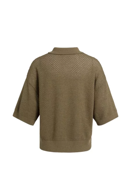Cardigan Yaya tricotate maro