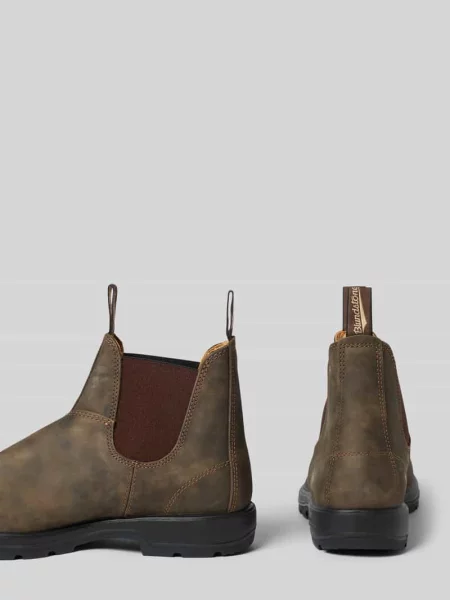 Buty chelsea z naturalna skóra z naszywka z logo Blundstone