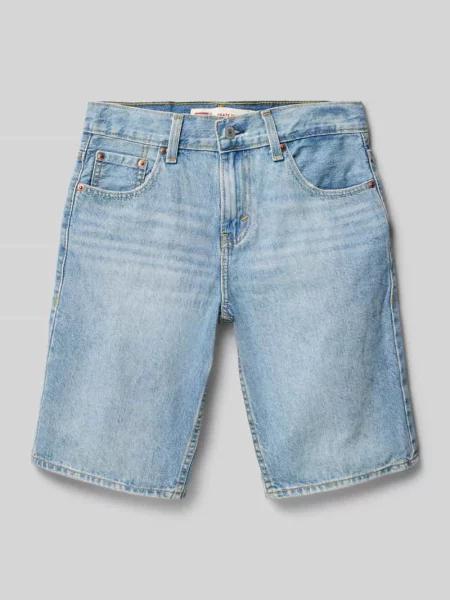 Szorty jeansowe o kroju loose fit z czystej bawełny model SKATE SHORT' Levi's