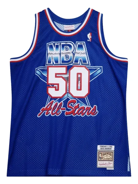 Košile Mitchell & Ness jersey modrá