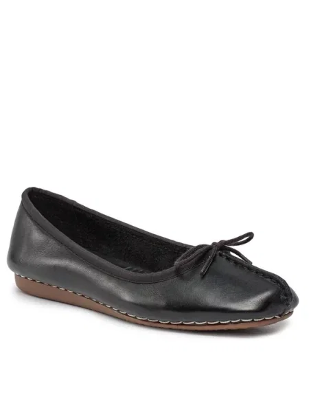 Balerinke Clarks črna