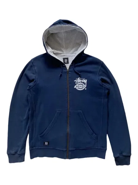 Hanorac cu glugă Stüssy albastru