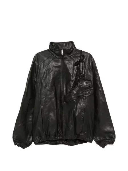 Geanta de piele Doublet negru