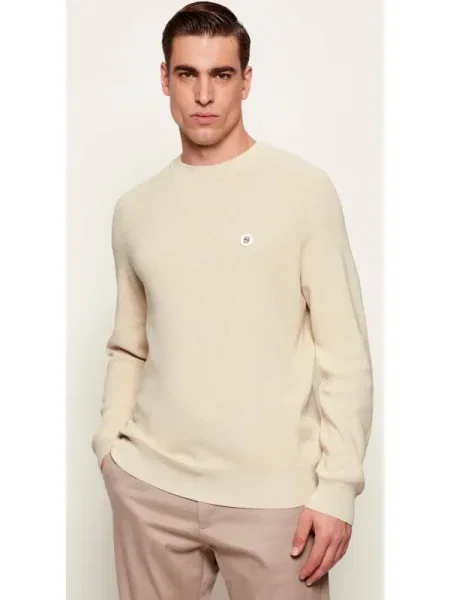 BOSS BLACK Pulover C-Ullian | regular fit negru