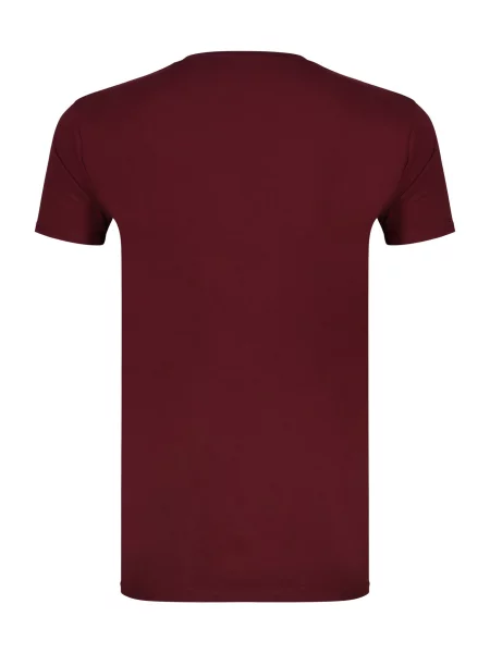 SikSilk Tričko Essentials burgundská biela
