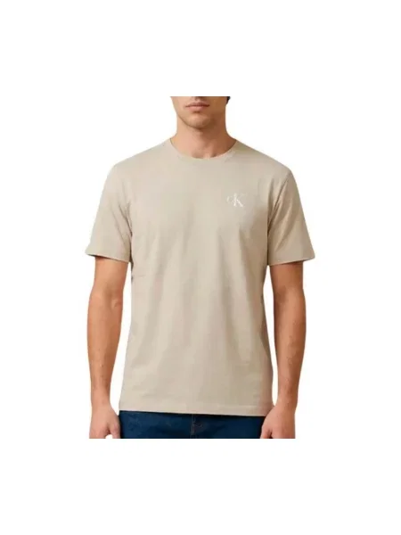 Tričko Calvin Klein Jeans hnedá