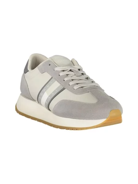 Sandały Tommy Hilfiger skórzane szare