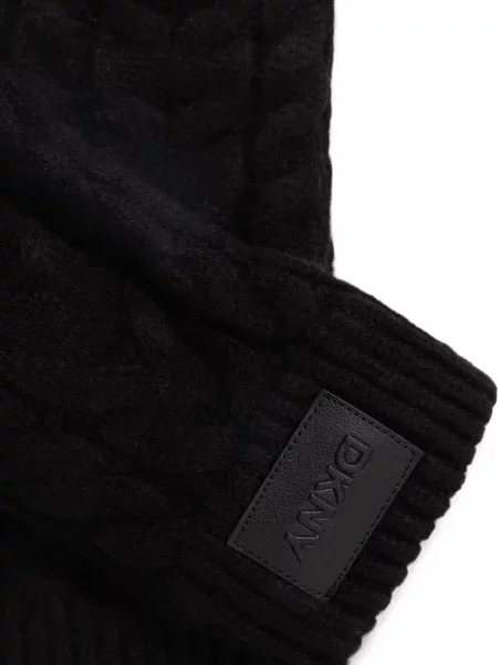 Mănuși Dkny cu autograf negru