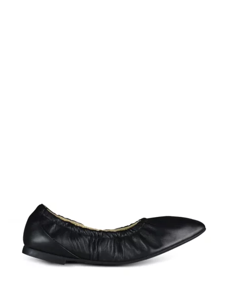 Balerini Jimmy Choo cu vârf pătrat negru