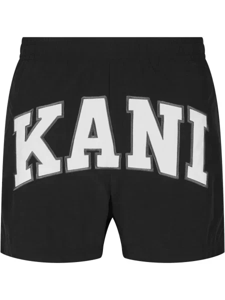 Karl Kani Pantaloni scurți apă negru alb