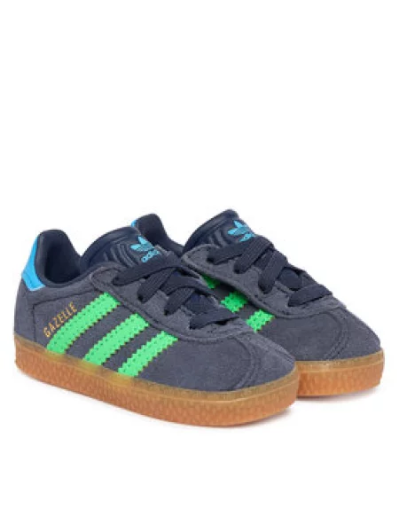 Adidas Laisvalaikio batai Gazelle Comfort Closure Elastic Laces Tamsiai mėlyna