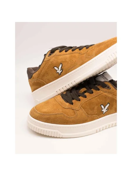Pantofi Lyle & Scott bej
