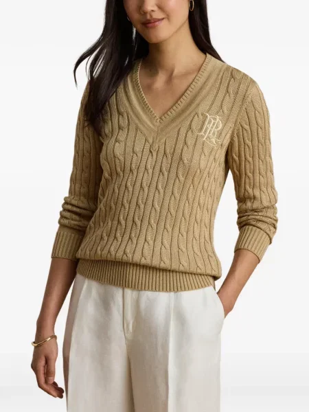Pulover Lauren Ralph Lauren cu broderie