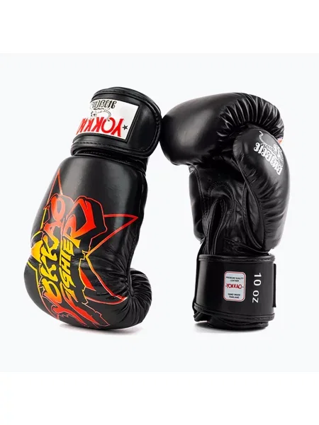Rękawice bokserskie YOKKAO Fighter KO black czarne