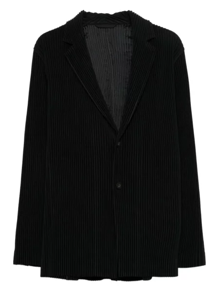 Plisované sako Homme Plissé Issey Miyake černé