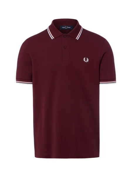 Fred Perry koszulka polo Mężczyźni S czerwony