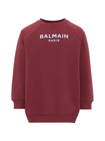 Bluza dziecięca Balmain czerwona