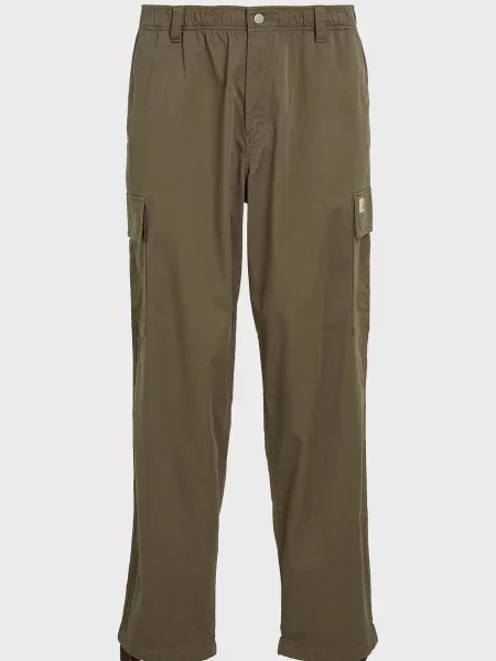 Штани карго Calvin Klein Jeans коричневі