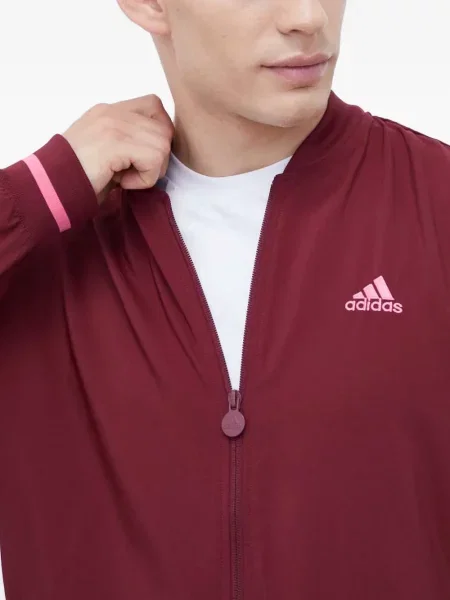 Geacă bomber Adidas roșu