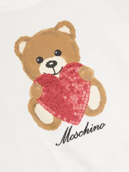 Bluza dziecięca Moschino biała