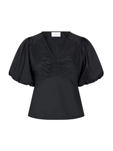 Bluzka Neo Noir popelinowa czarna