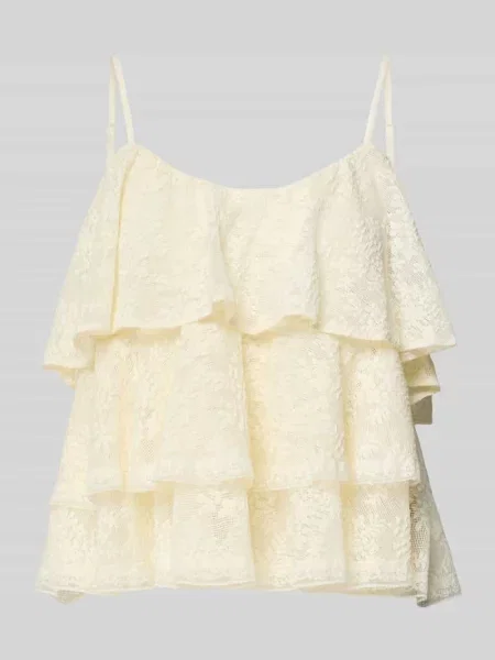 Top Gina Tricot koronkowy