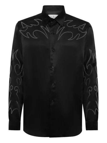 Cămașă Philipp Plein negru