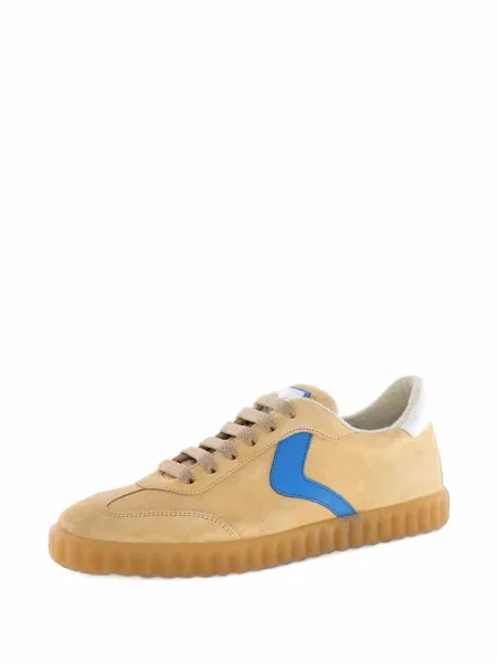 Top Voile Blanche din piele de căprioară