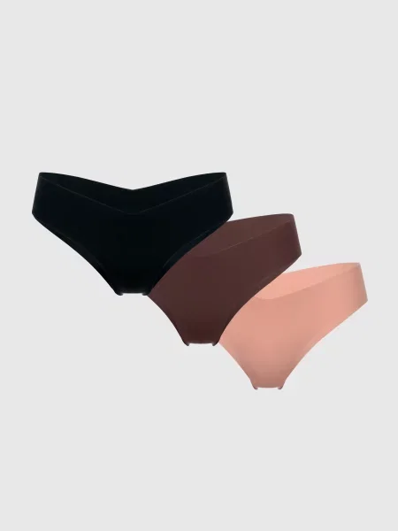 Набір трусів brabrabra мультиколор поліамід/еластан