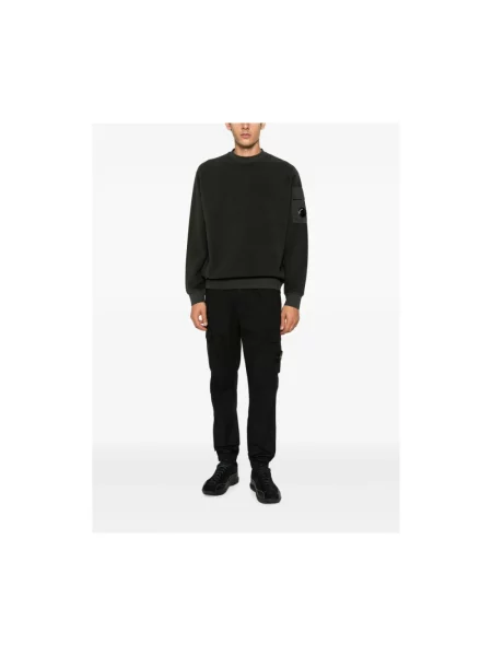 Lniana bluza C.p. Company zielona