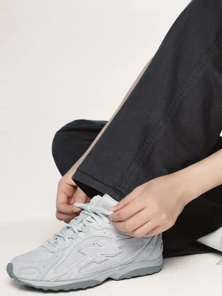 New Balance sportcipő velúr lila
