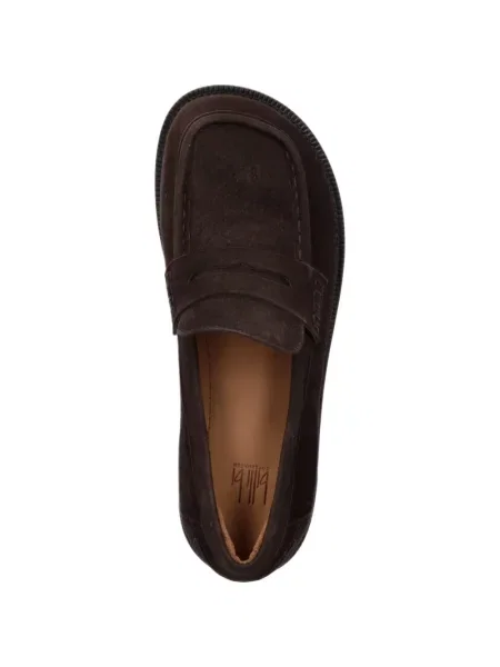 Pantofi loafer Billi Bi din piele de căprioară maro