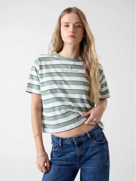 Guess Jeans Majica zelena
